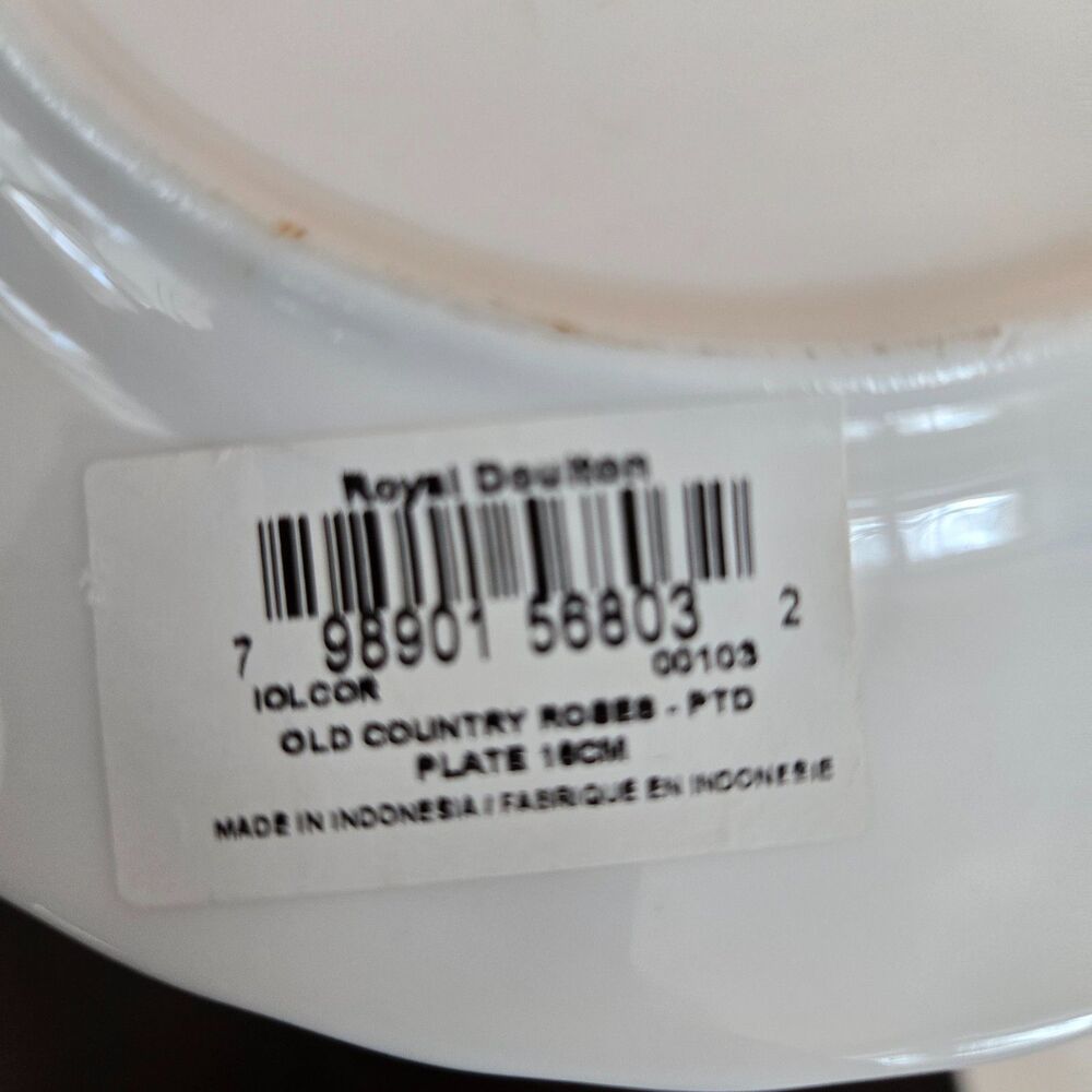 Setting 3 New Royal Albert Old Country Roses Plates England Dinner Salad bread - Picture 9 of 9